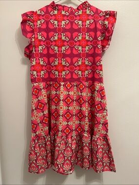 SHEIN Printed Sleeveless Summer Dress